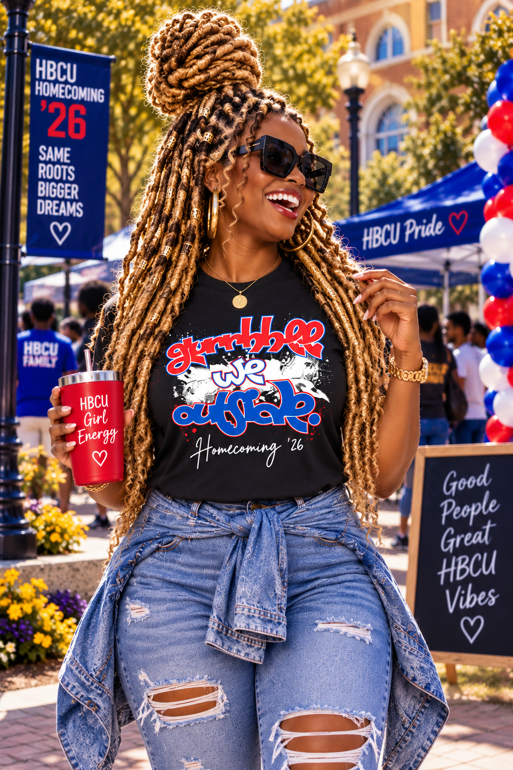 Gurrhhll. We Outside. Homecoming '26 T-Shirt