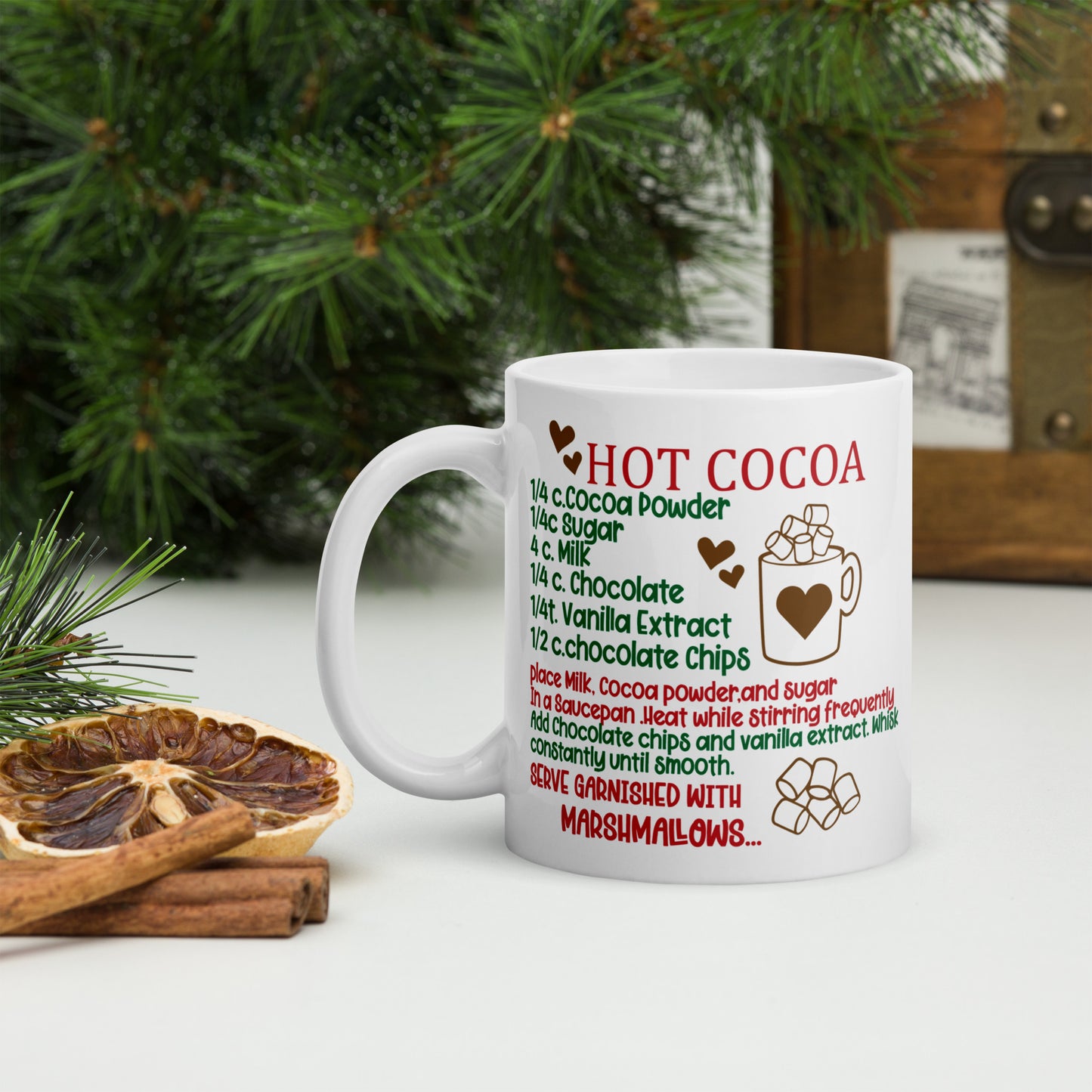 Hot Cocoa Recipe mug