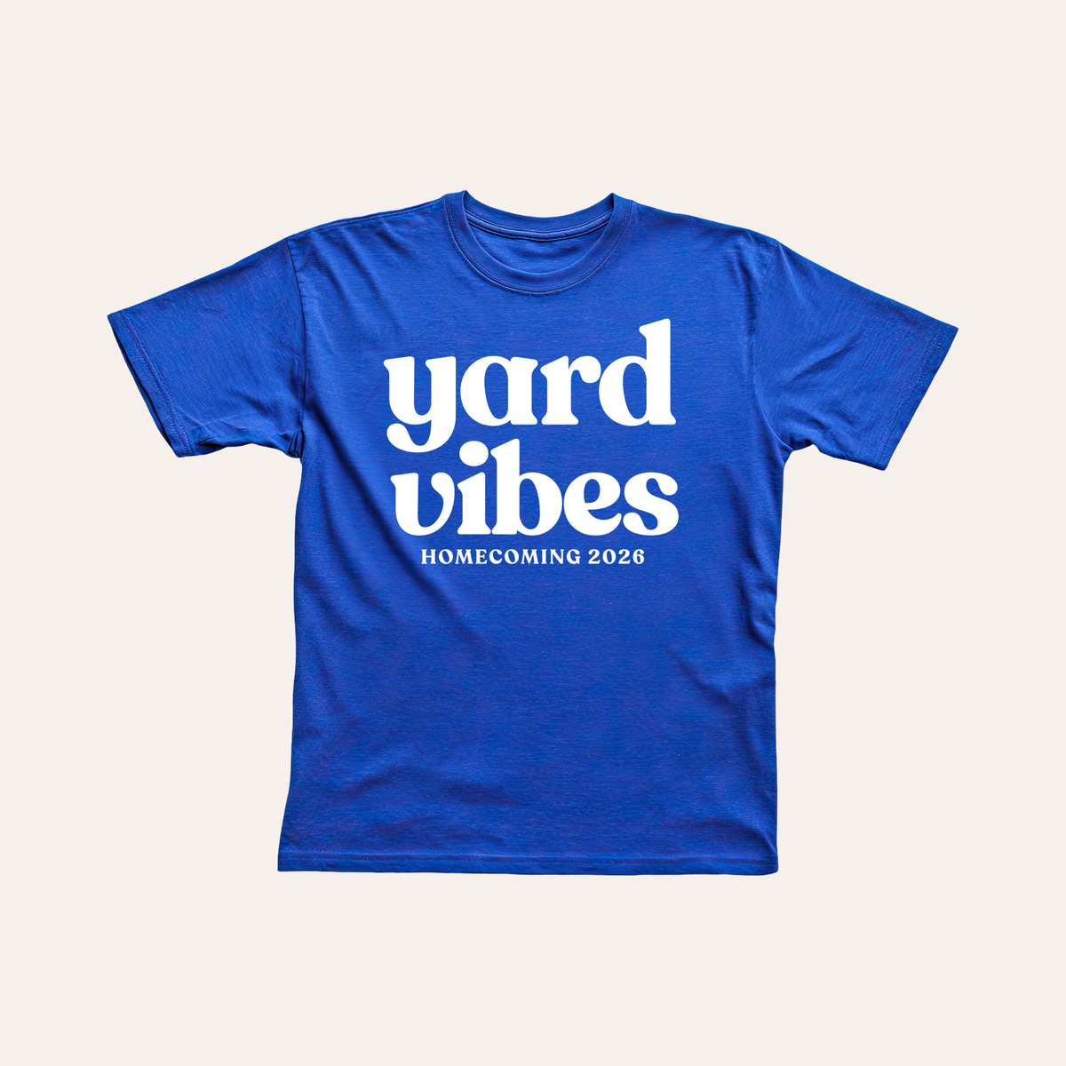 Royal Blue Homecoming ’26 Statement Tees