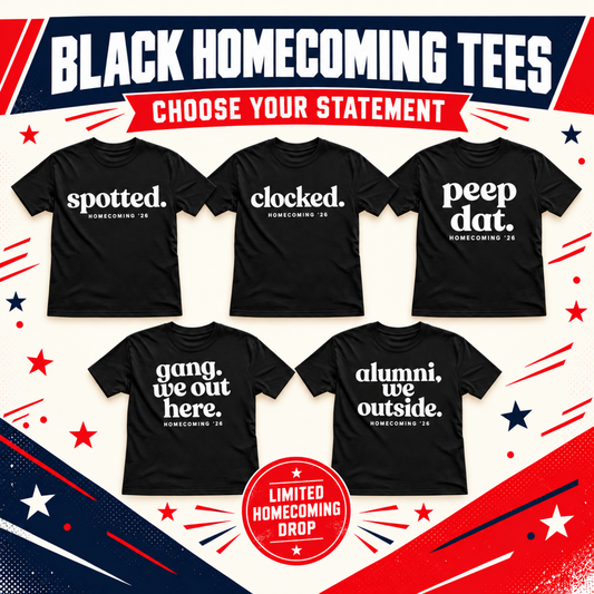 Homecoming ’26 Statement Tees