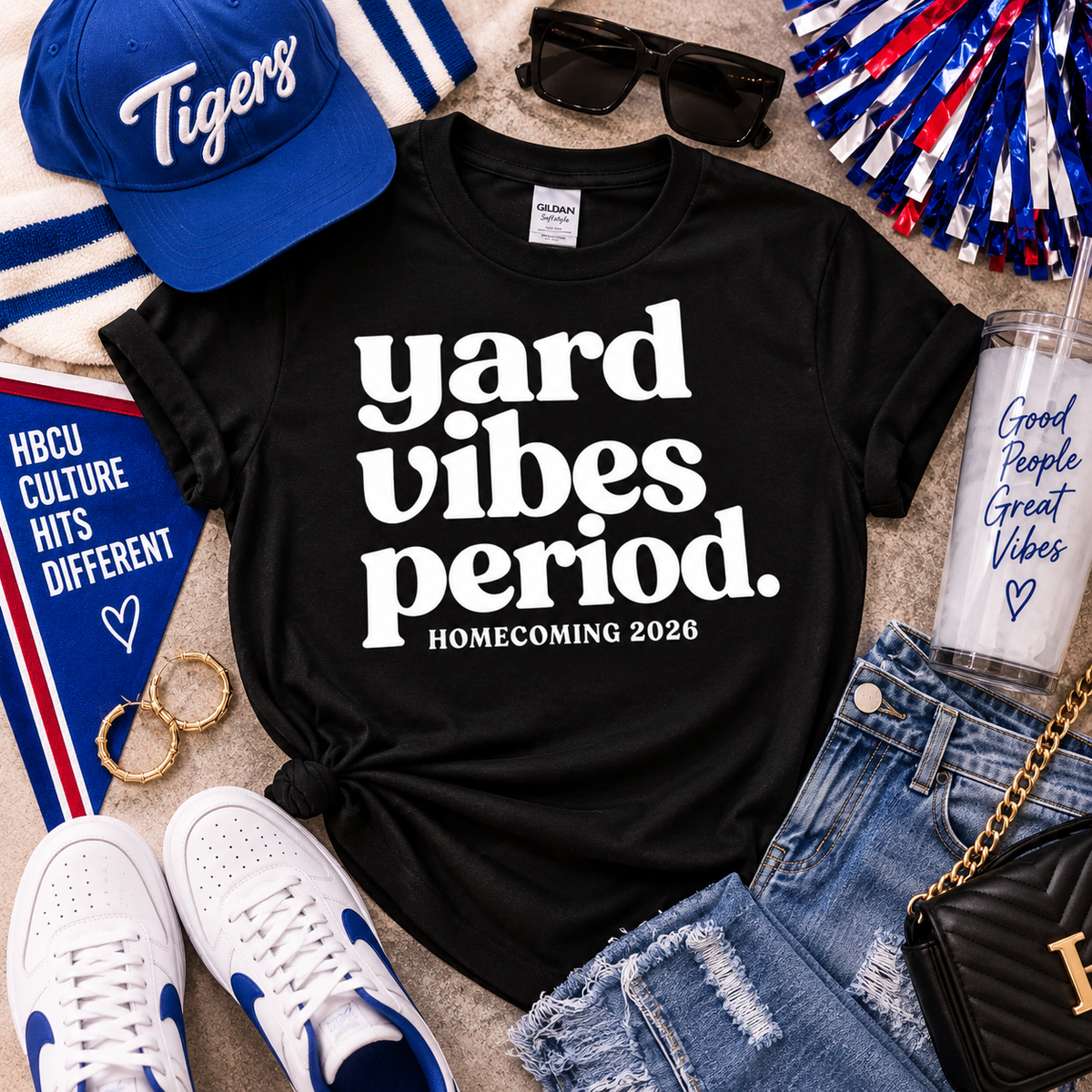 Yard Vibes Period Homecoming '26 T-Shirt