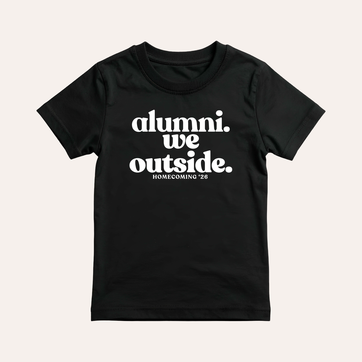 Black Homecoming ’26 Statement Tees