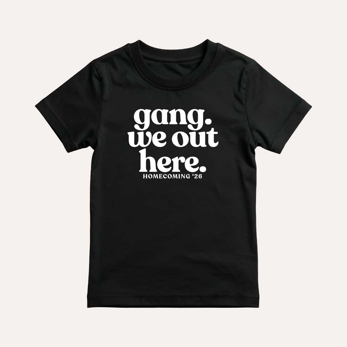 Black Homecoming ’26 Statement Tees
