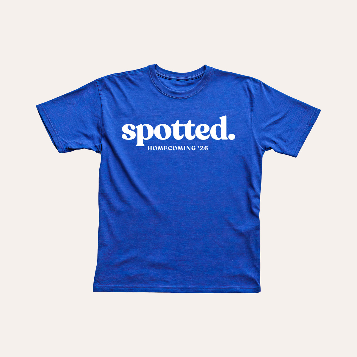 Royal Blue Homecoming ’26 Statement Tees