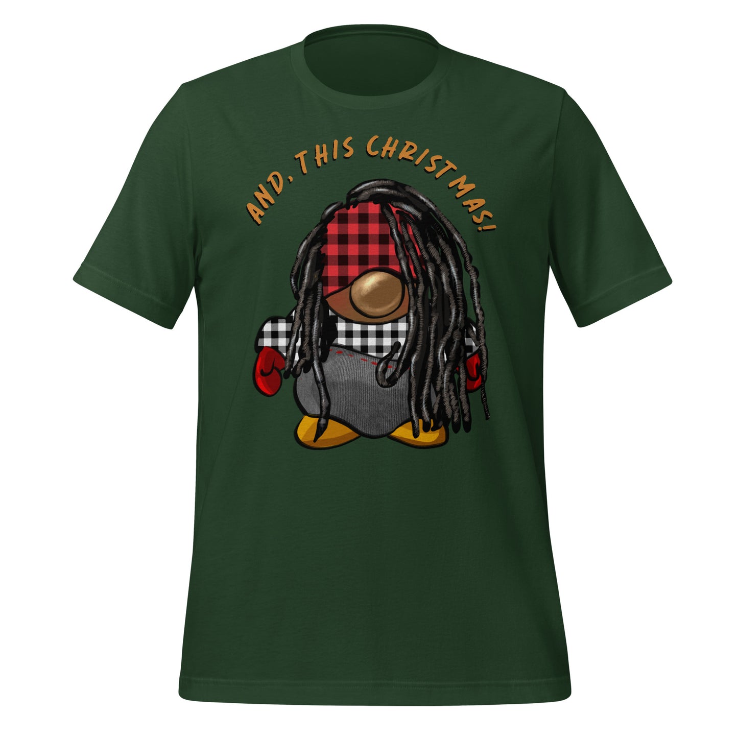 And this Christmas! African American Gnome T-Shirt