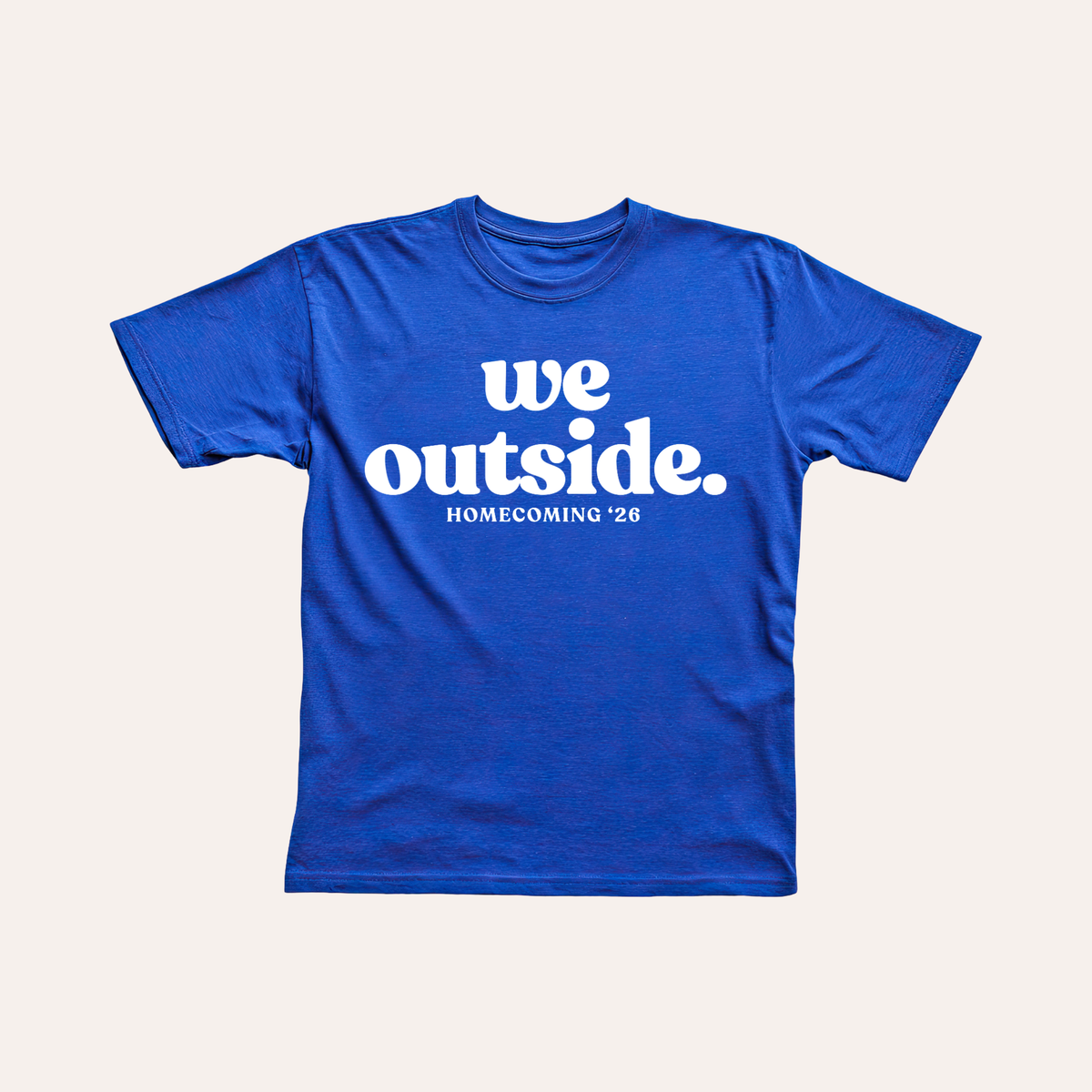 Royal Blue Homecoming ’26 Statement Tees